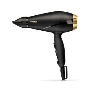 BaByliss Power Pro Hajszárító 2000W, AC motor, fekete-arany kivitel