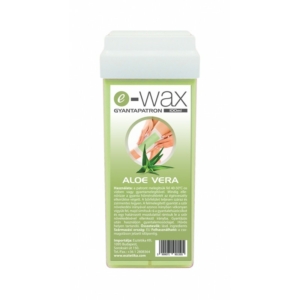 E-Wax Aloe Vera Gyantapatron széles görgőfejjel 100ml