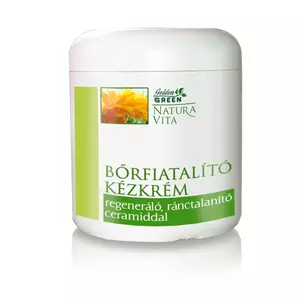 Golden Green Natura Vita Bőrfiatalító Kézkrém ceramiddal 250 ml