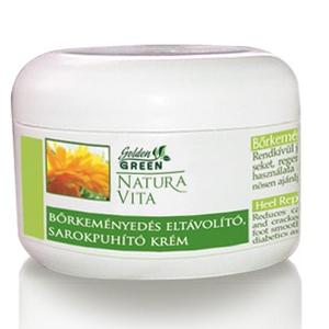 Golden Green Natura Vita Bőrkeményedést Eltávolító Sarokpuhító Krém 125 ml