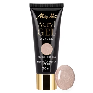 MollyLac Hybrid polyacryl gel - Beige Goddess 30ml