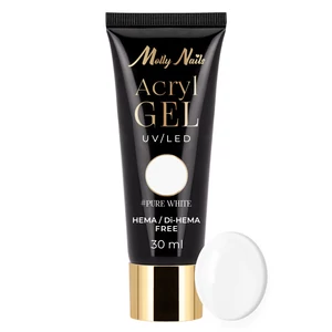 MollyLac Hybrid polyacryl gel - White 30ml