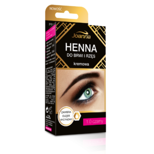 Joanna Henna festék szemöldökre és szempillára 1.0 - fekete