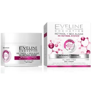 Eveline Retinol + Tengeri Algák Intenzív feszesítő fiatalító nappali és éjszakai krém minden bőrtípusra 50ml