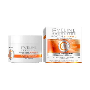 Eveline BIOACTIVE C-vitamin tartalmú bőrmegújító nappali és éjszakai arckrém 50 ml