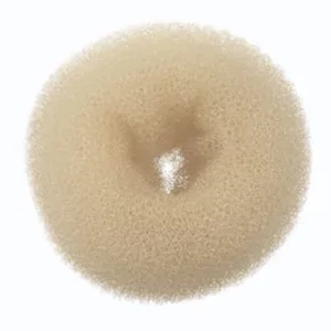 Sibel kontyalátét kerek - Szőke 9cm