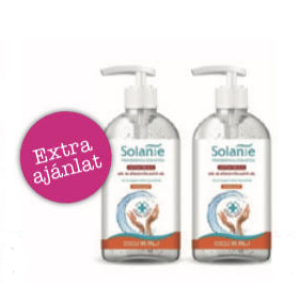 Solanie Folyékony szappan antibakteriális összetevővel 300 mlx2