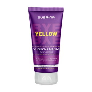 Subrina BYE BYE Yellow Maszk 150ml hajpakolás sárgulás ellen