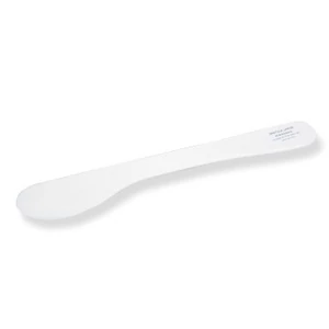 Fehér íves műanyag spatula