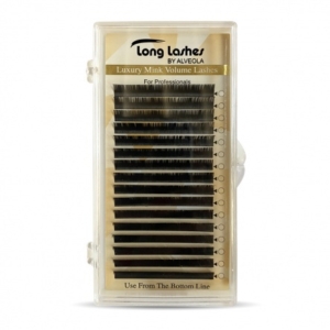 Long Lashes Luxury Mink Volume szempilla CC/0,10 7-8-9-10-11-12-13mm