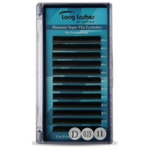Long Lashes Premium Super Flat Pilla D/0,15-11 mm