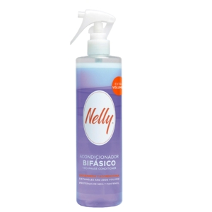 Nelly Volumennövelő 2-fázisú kondicionáló hajfény spray panthenollal és selyemkomplexszel 400ml