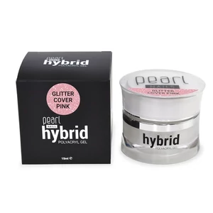 Pearl hybrid PolyAcryl Gel - Glitter Cover Pink - 15ml 
