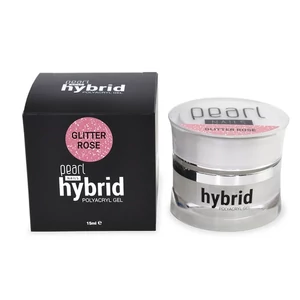  Pearl hybrid PolyAcryl Gel - Glitter Rose - 15ml