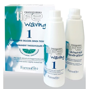 Life Waving Dauerszett 1 - Vékonyszálú, normál és vegyileg kevésbé kezelt hajra 100ml