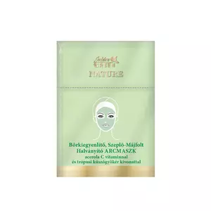 Golden Green Nature Bőrkiegyenlítő, szeplő-májfolt halványító arcmaszk tabletta és aktiváló szérum