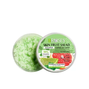 Nature of Agiva Roses Skin Fruit Salad 2:1 Cukros Bőrradír arca és testre Grapefruit, Lime és Menta kivonattal 200ml