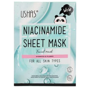 Ushas Niacinamide fátyol maszk 