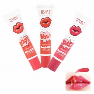 Ushas lehúzható szájfény ajaktinta N0.1 sötét vörös - peel off lip gloss