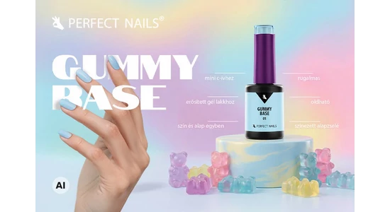 Gummy Base – megerősítés és szín egyetlen termékben