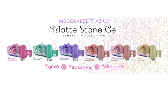 Megérkezett az új Matte Stone Gel