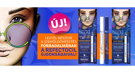 Szemöldökfestés a RefectoCil forradalmi BeautyLash szettjével