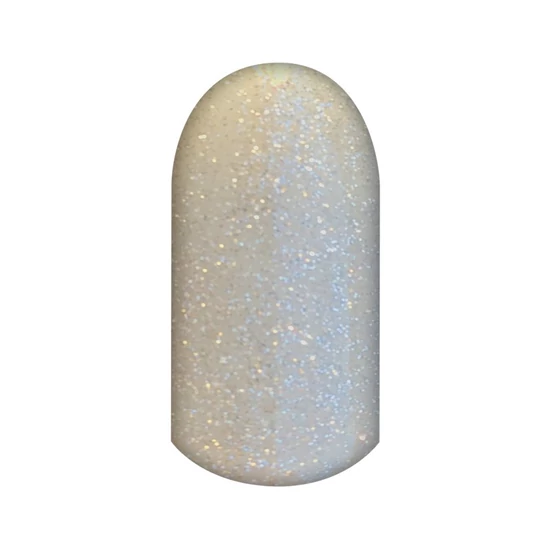 Diamond Nails Gél Lakk - Fixálásmentes fedő gél lakk - ezüst csillámos 7ml