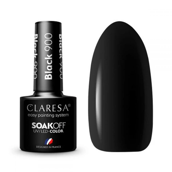 Claresa BLACK 900 gél lakk 5g