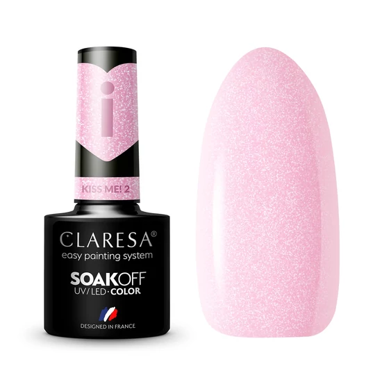 Claresa Kiss me! 2 gél lakk 5g