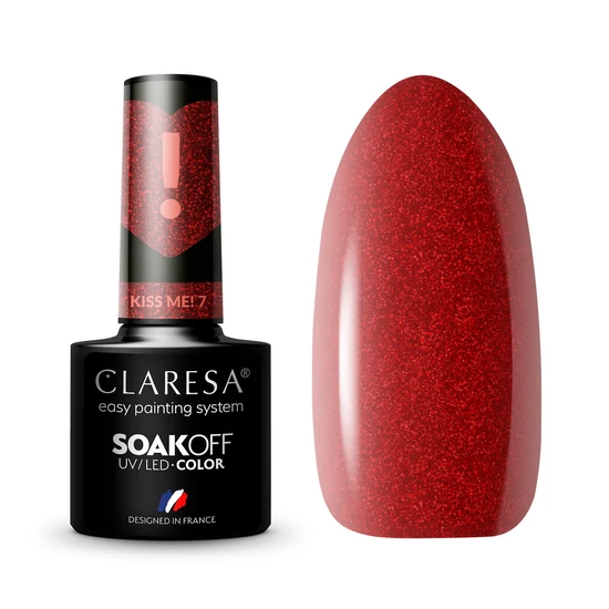 Claresa Kiss me! 7 gél lakk 5g