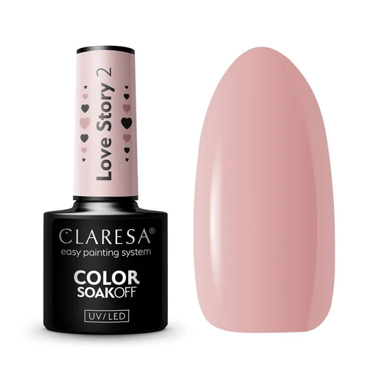 Claresa Love Story 2 gél lakk 5g