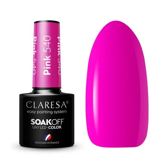 Claresa Pink 540 gél lakk 5g