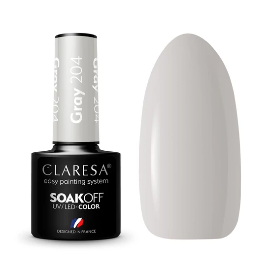 Claresa Gray 204 gél lakk 5g