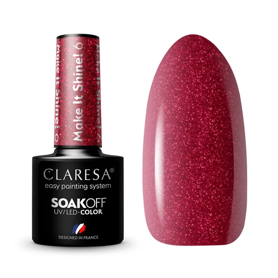 Claresa Make it Shine! 6 gél lakk 5g
