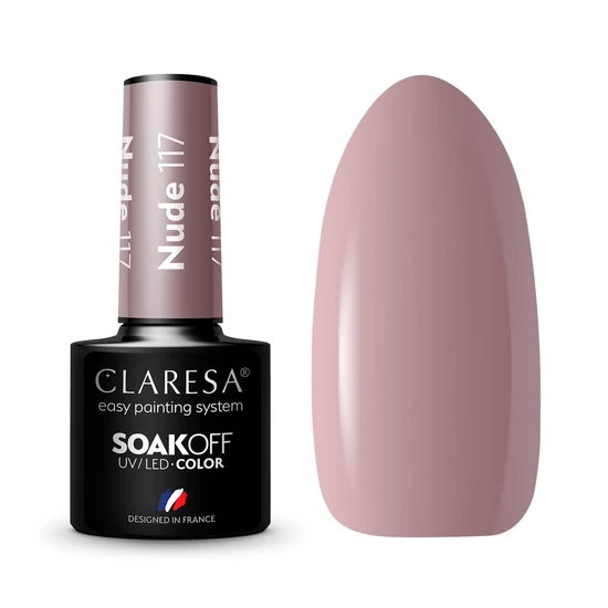 Claresa Nude 117 gél lakk 5g