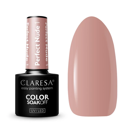 Claresa Perfect Nude 1 gél lakk 5g