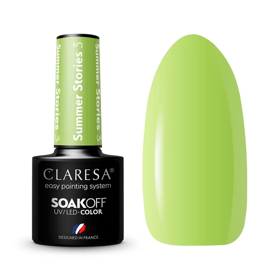 Claresa Summer Stories 3 gél lakk 5g