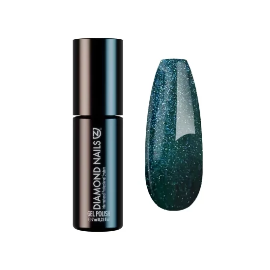 Diamond Nails gél lakk DN316 ragyogó kék 7ml Hema mentes