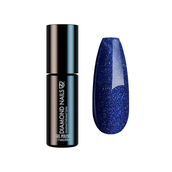 Diamond Nails gél lakk DN315 fenséges kék 7ml Hema mentes