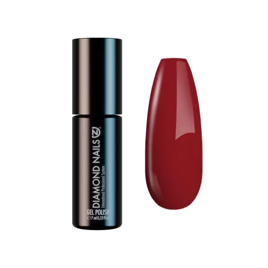 Diamond Nails gél lakk DN085 téglavörös 7ml Hema mentes