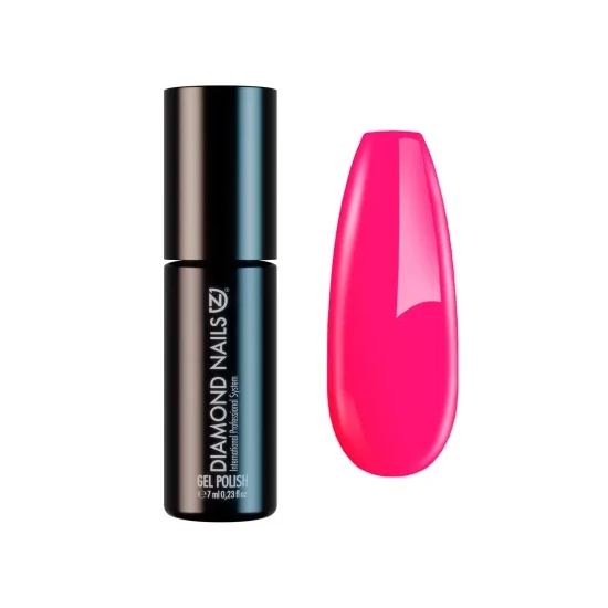 Diamond Nails gél lakk DN323 sötét rózsaszín 7ml Hema mentes