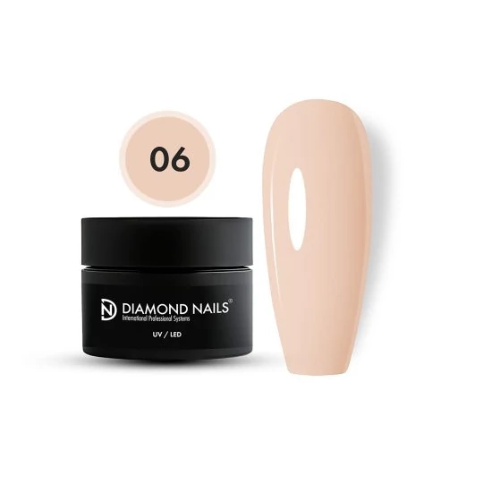 Diamond Nails Polygel 06 - Light Nude - 50g - HEMA-mentes