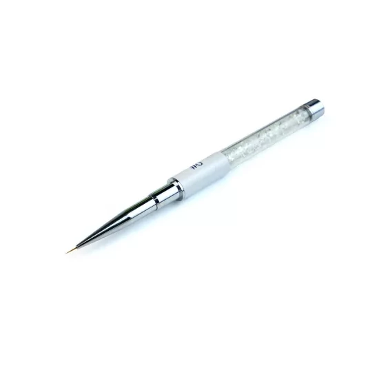 Diamond Nails kristály díszítő 0-ás ecset (fehér tokban)