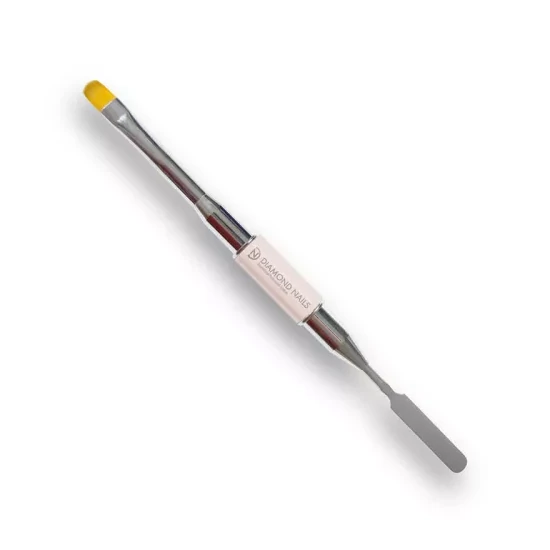 PolyGel ecset kétvégű - rózsaszín