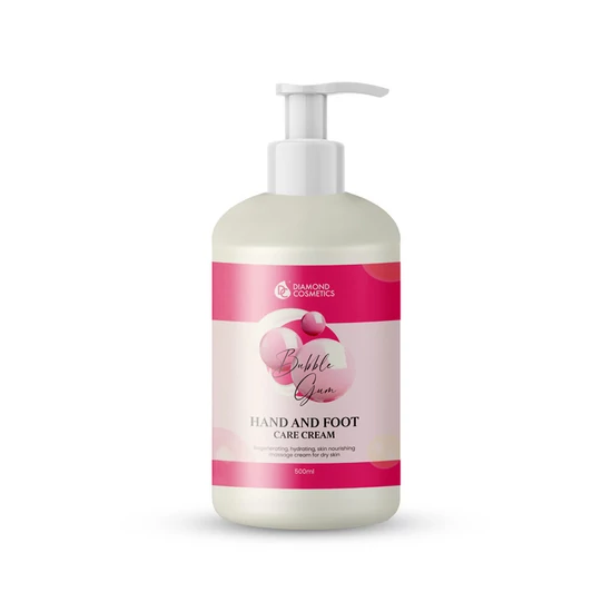 Diamond Nails Kéz és lábápoló krém - Rágógumi Bubblegum 500ml