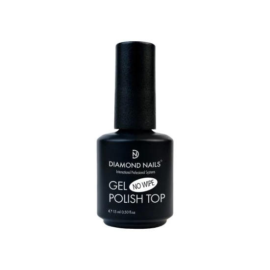 Diamond Nails Fixálásmentes fedő géllakk - Brilliant Top - 15ml - Hema mentes