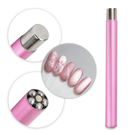AlleLac 2 in 1 rózsaszín roller mágnes