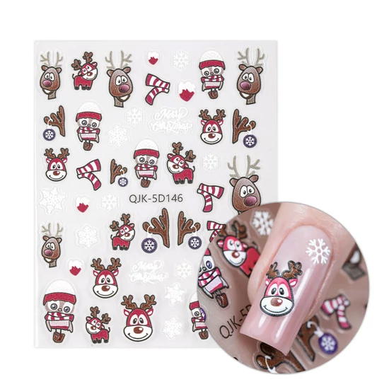 Karácsonyi Akril hatású matrica