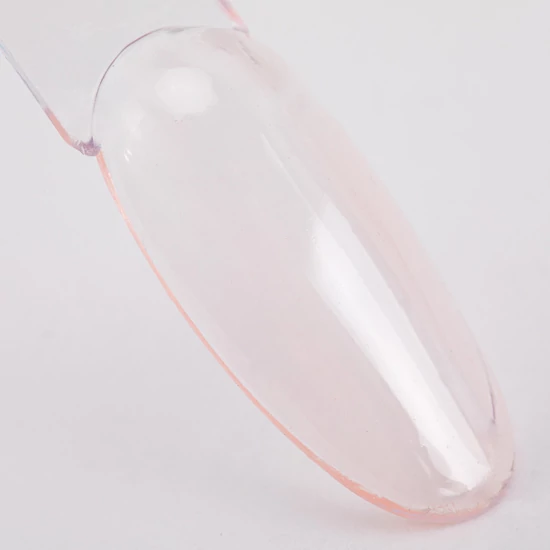 MollyLac Rubber Base 2w1 Up&Colour Peach Glass HEMA/Di-HEMA Free 10g nr6