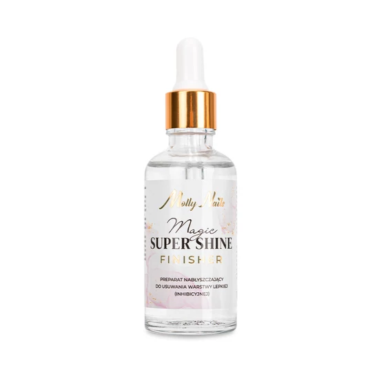 Molly Nails Magic Super Shine Finisher 50ml zseléfixáló folyadék